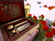 Valentine Musicbox 3D Screensaver screenshot